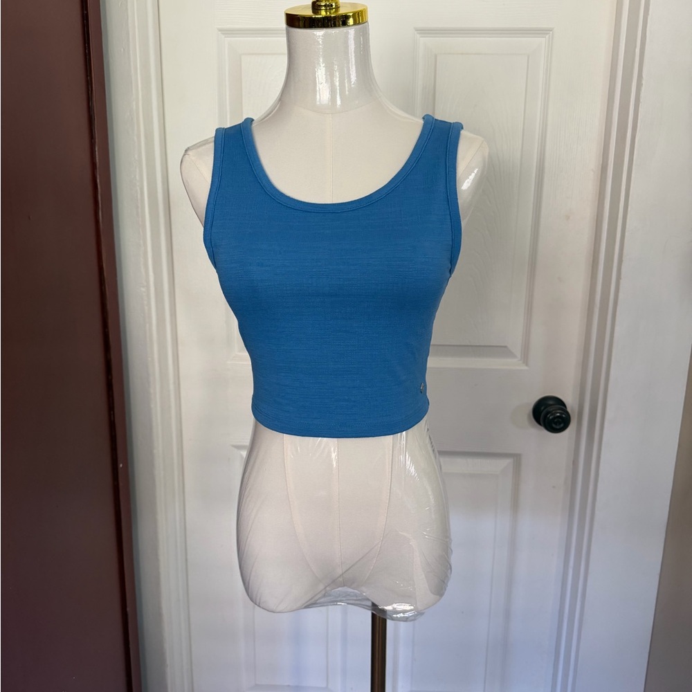 Roxy Vibrant Blue Crop Top